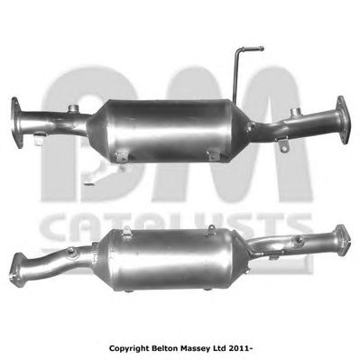 BM CATALYSTS bm11091p -  Сажевый / частичный фильтр, система выхлопа ОГ